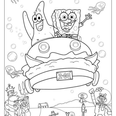58 SpongeBob Coloring Pages Free PDF Printables