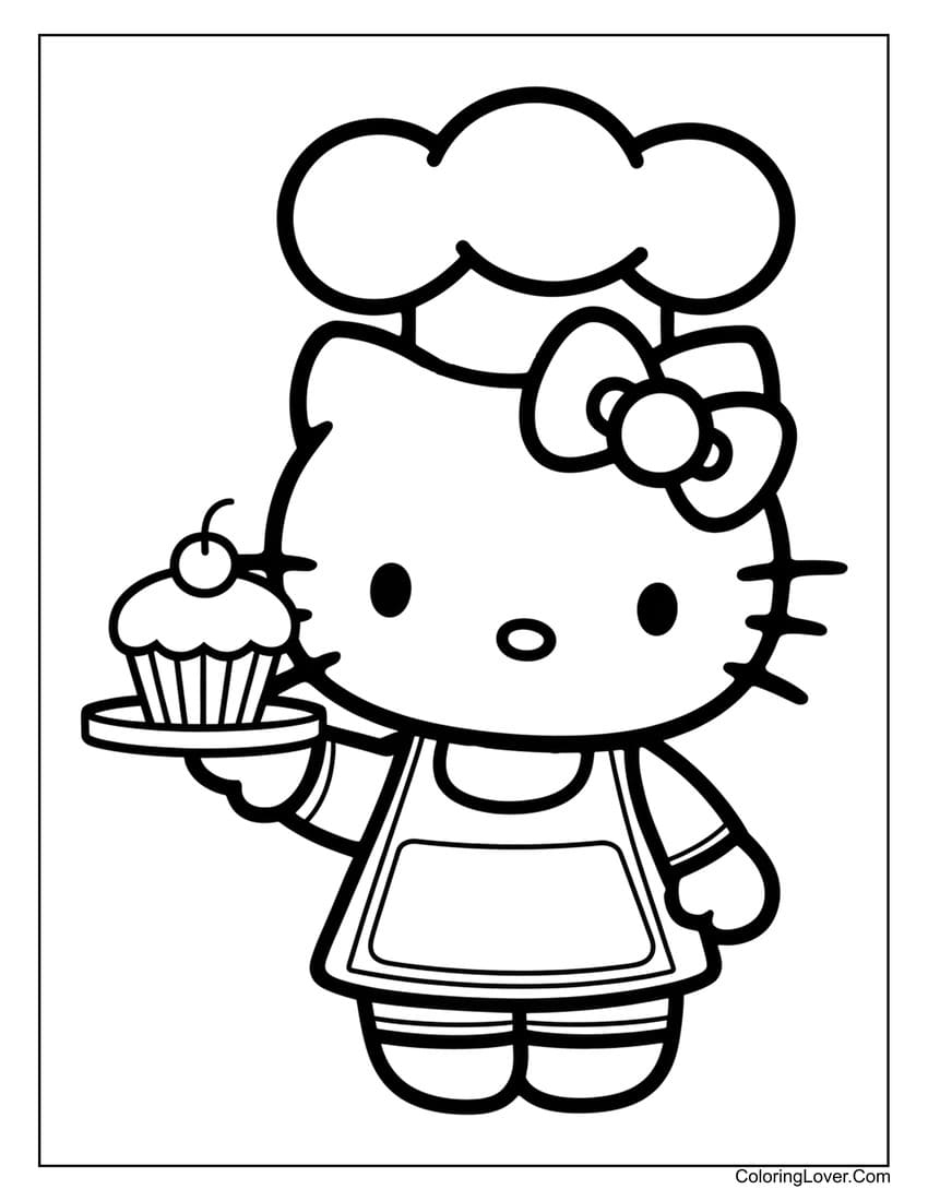 67 Hello Kitty Coloring Pages Free Printables For All Ages 
