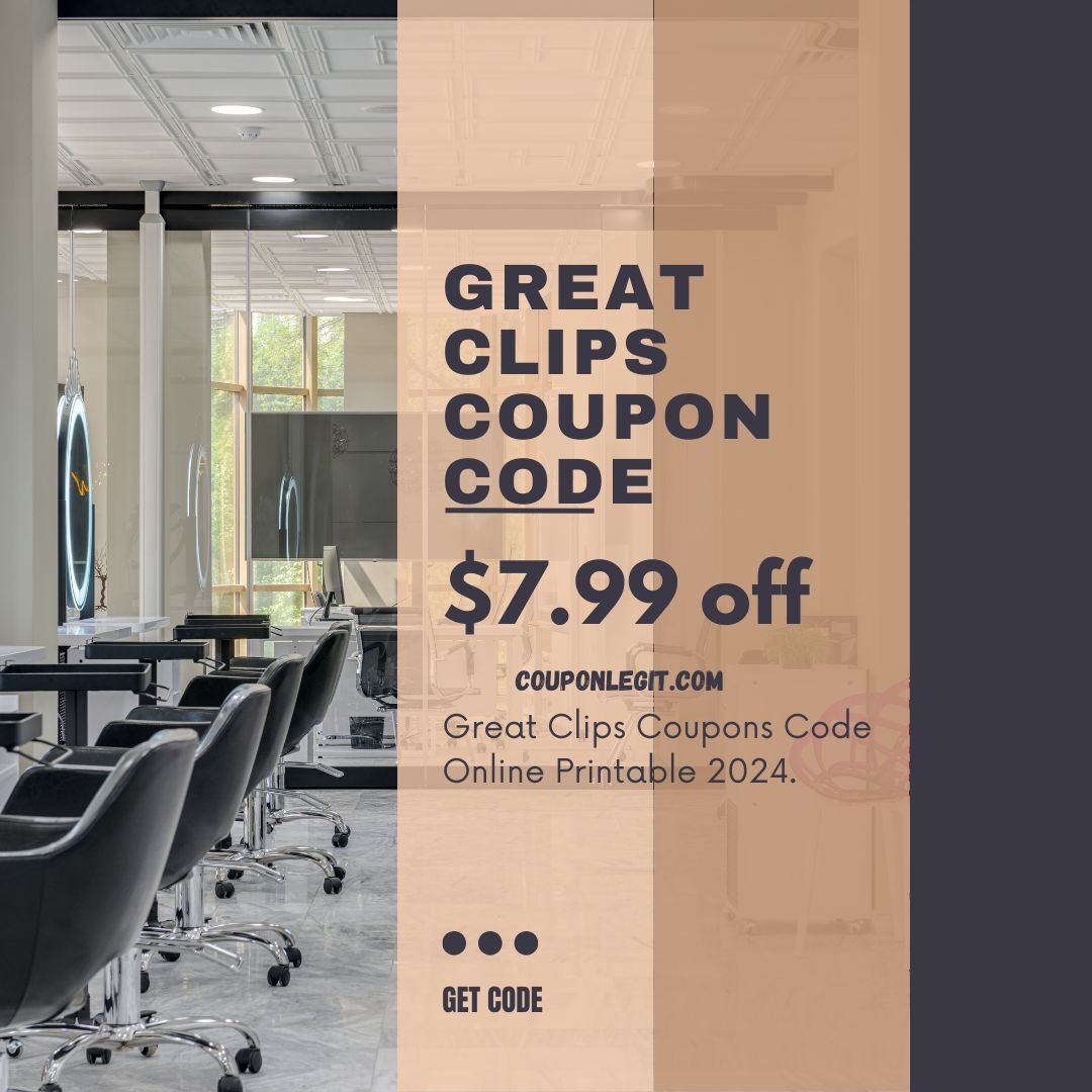 $7.99 great clips coupon printable