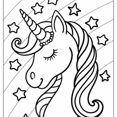 74 Unicorn Coloring Pages Free PDF Printables