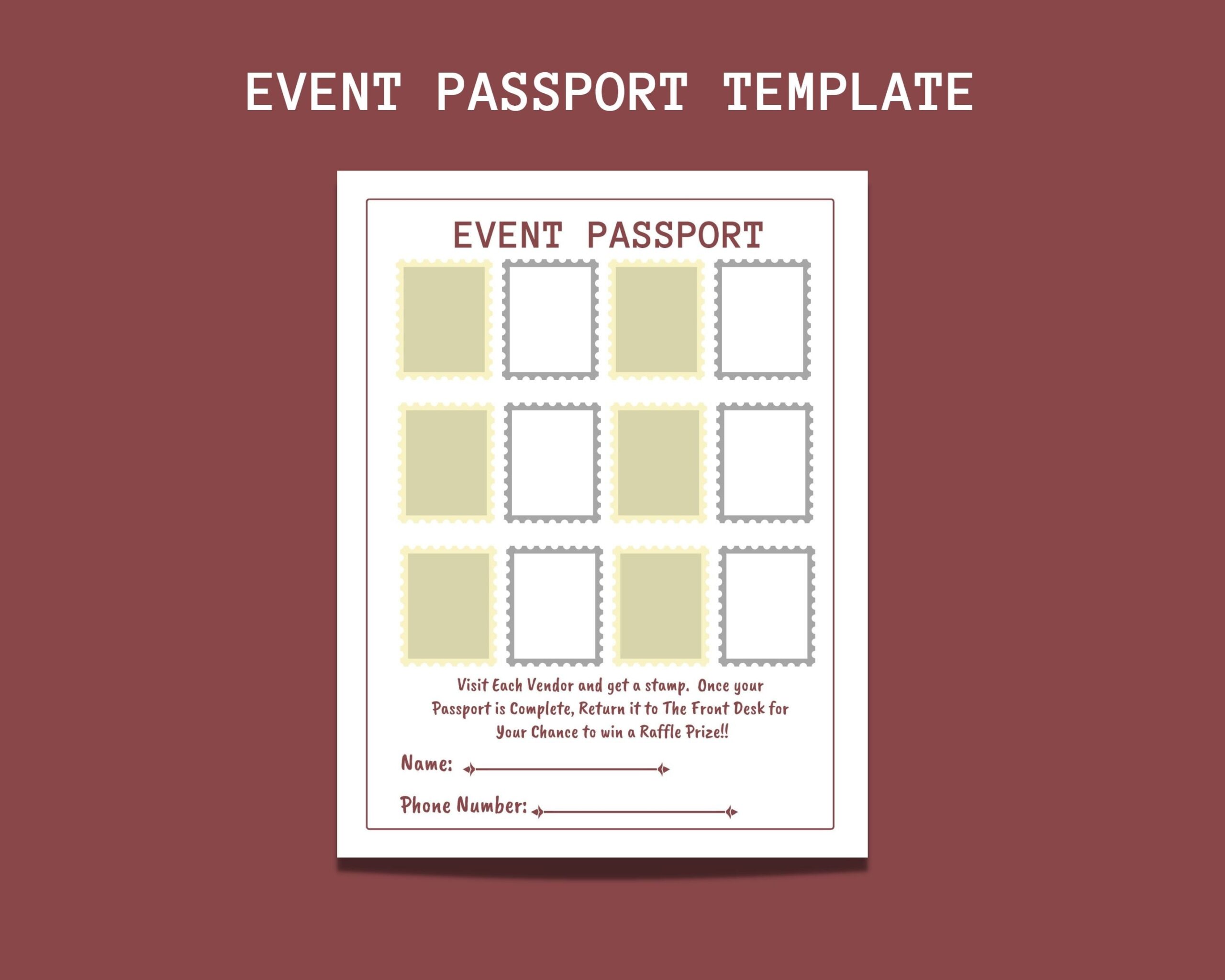 8 5 X 11 Printable digital Event Passport Template Edit In Adobe Acrobat Or In CANVA Free Instant Digital Download Great For Health Fairs Etsy 8 5 X 11 Printable digital Event Passport Template Edit In Adobe Acrobat Or In CANVA Free Instant Digital Download Great For Health Fairs Etsy