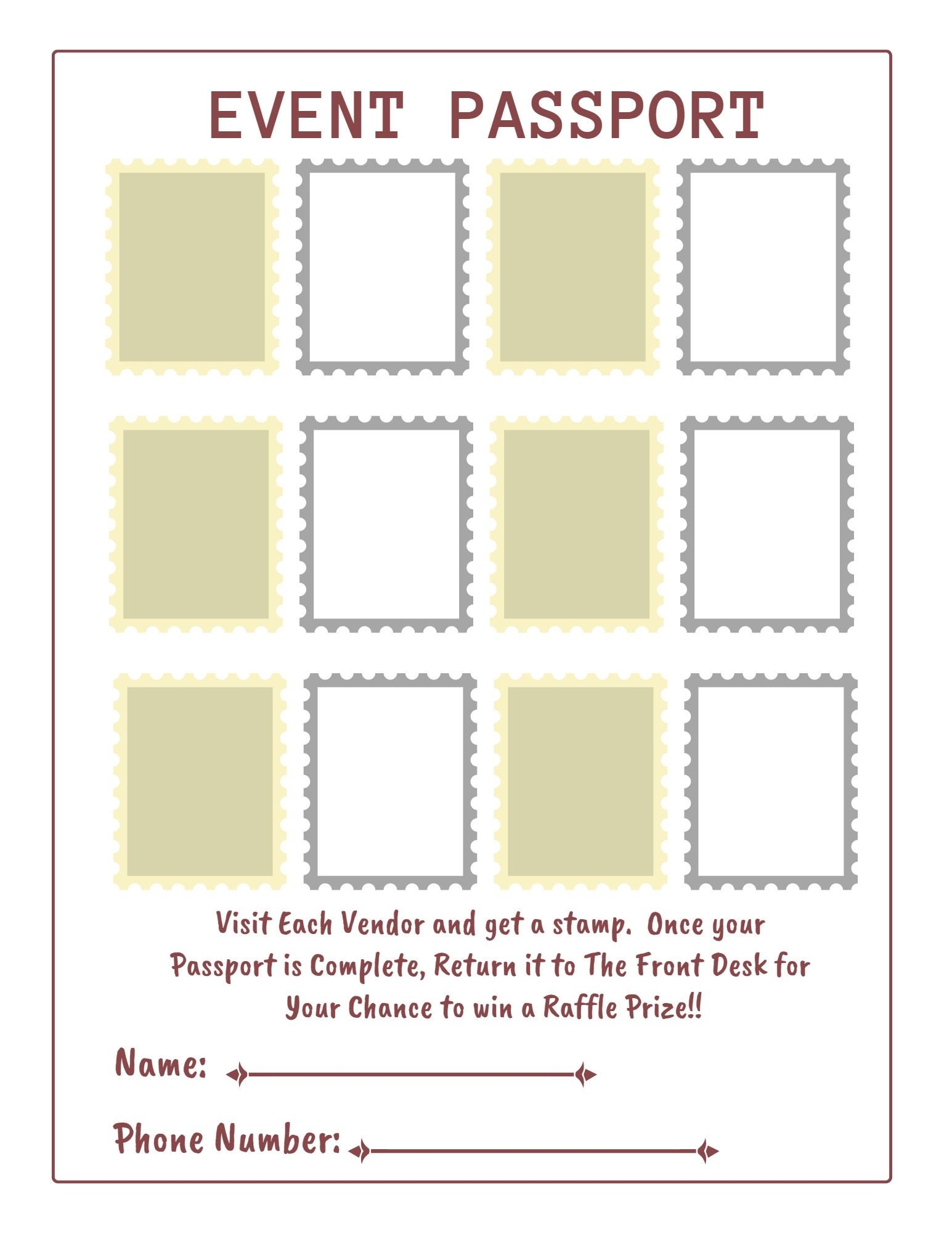 8 5 X 11 Printable digital Event Passport Template Edit In Adobe Acrobat Or In CANVA Free Instant Digital Download Great For Health Fairs Etsy 8 5 X 11 Printable digital Event Passport Template Edit In Adobe Acrobat Or In CANVA Free Instant Digital Download Great For Health Fairs Etsy