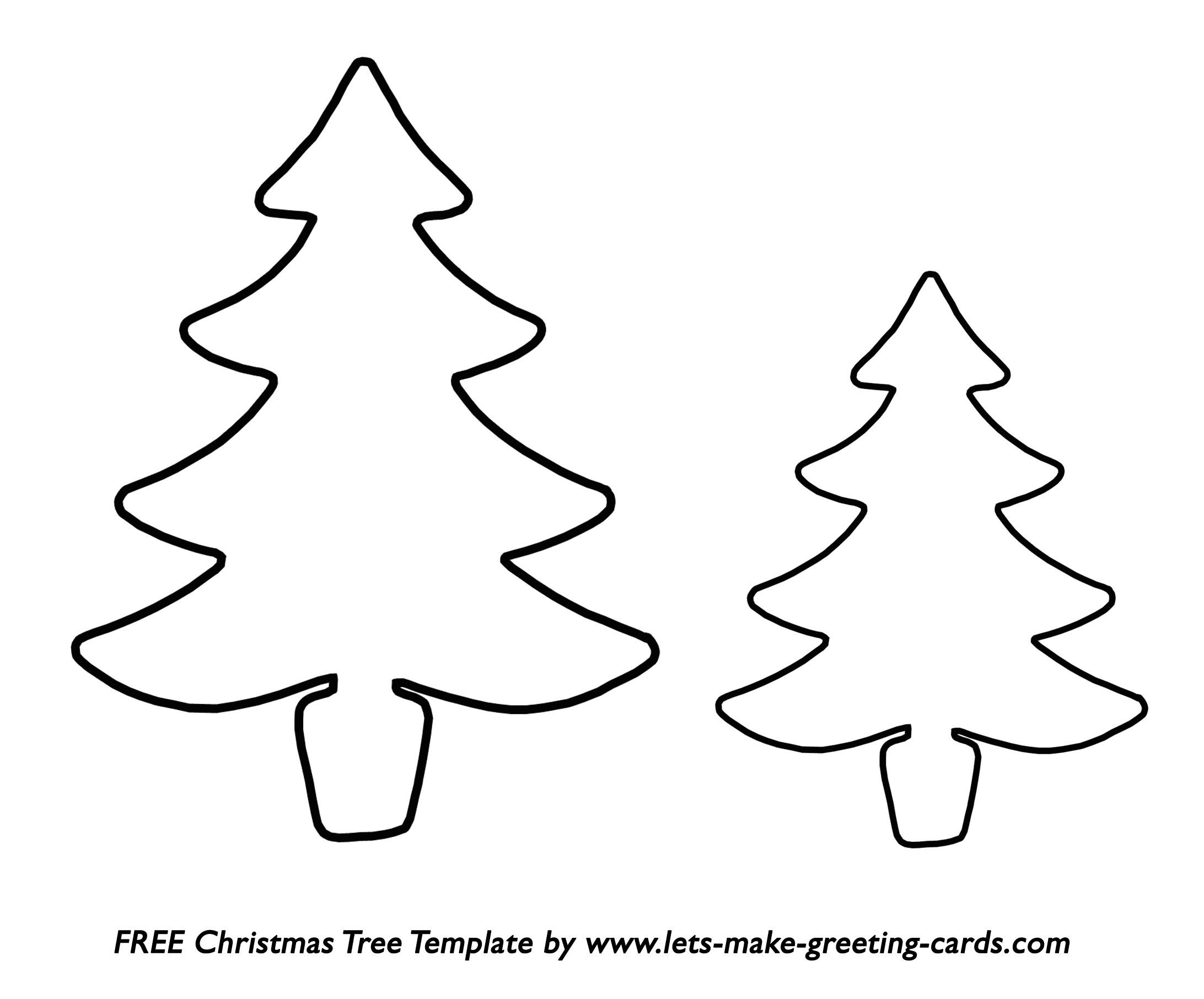 8 Free Christmas Tree Templates 8 Free Christmas Tree Templates