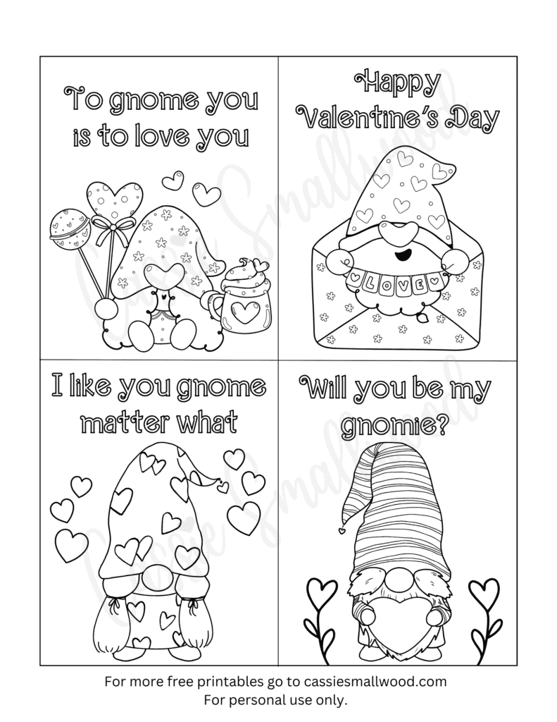 93 CUTEST Printable Valentine s Day Cards To Color Cassie Smallwood