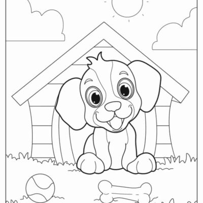 97 Dog Coloring Pages Free PDF Printables