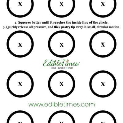 A One Stop Free Shop For Macaron Templates Edible Times