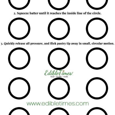A One Stop Free Shop For Macaron Templates Edible Times