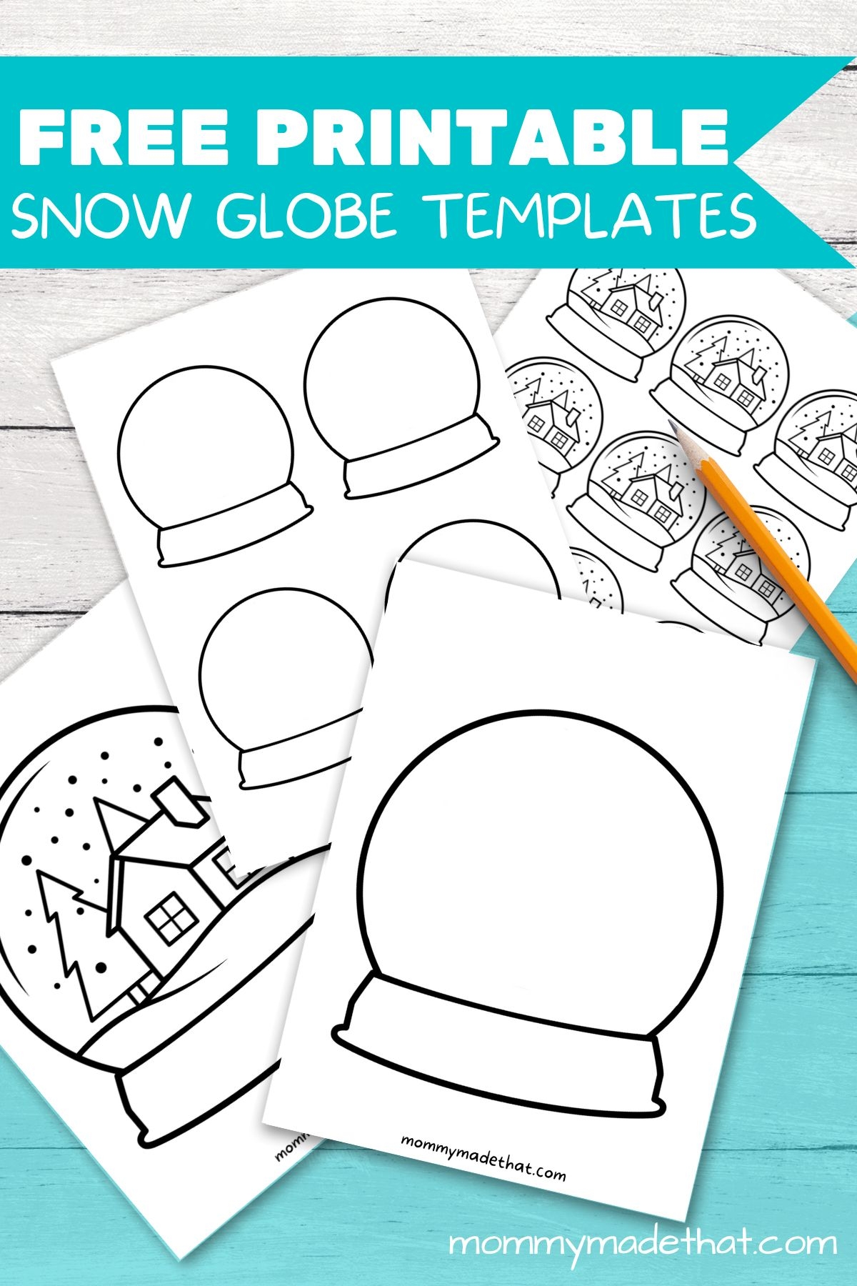Adorable Snow Globe Templates Free Printables Adorable Snow Globe Templates Free Printables