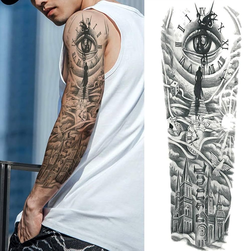 printable sleeve tattoos for men