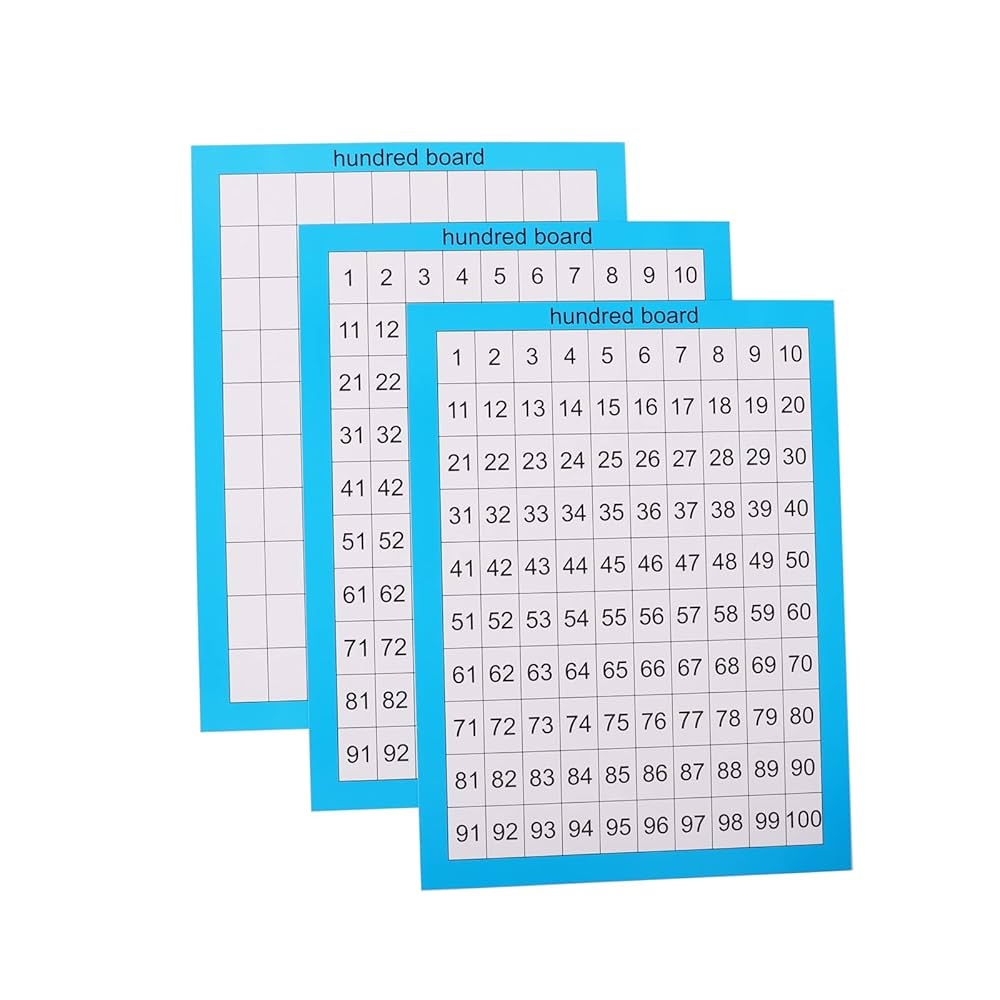 100 chart printable