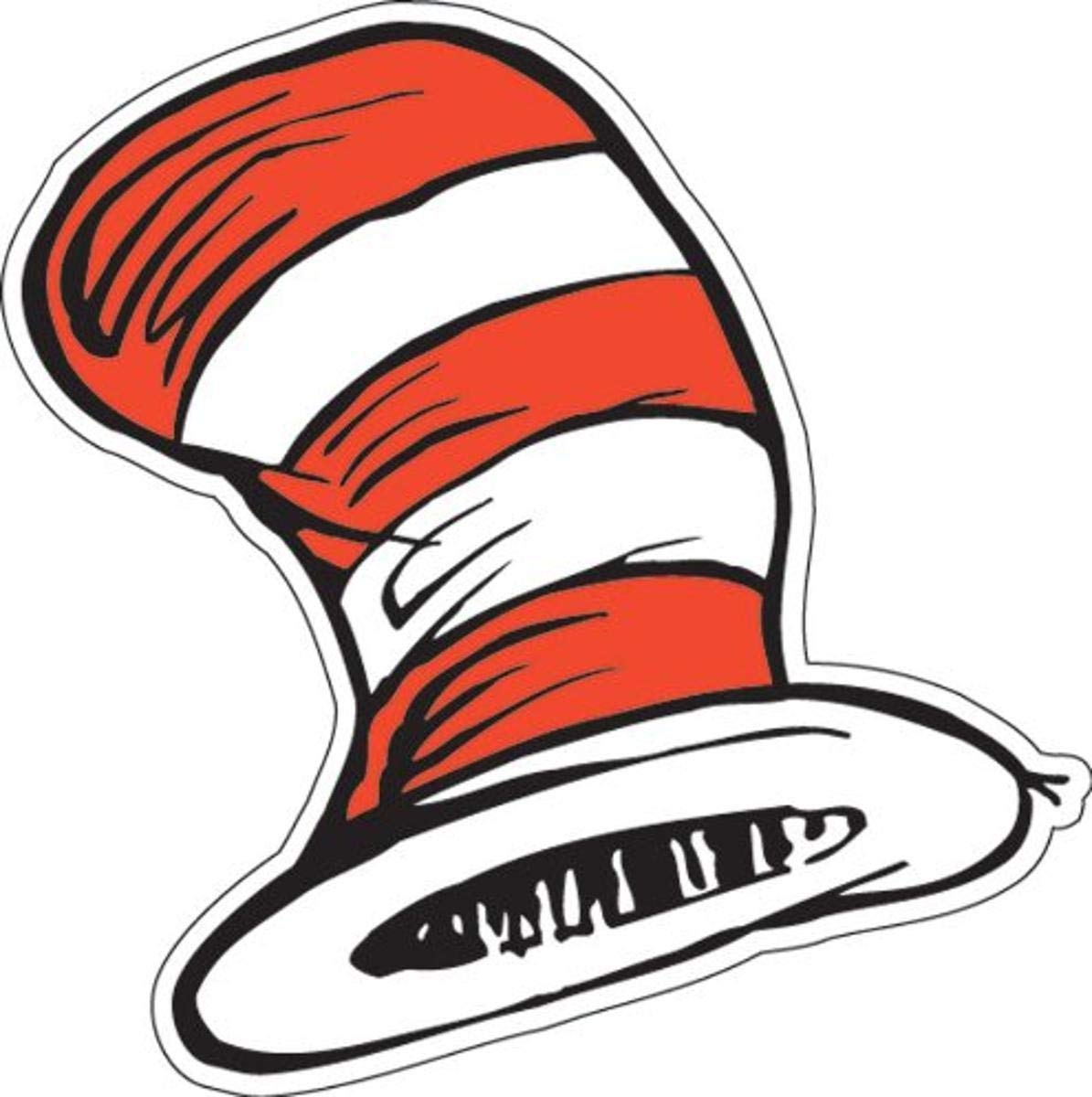 Amazon Eureka Dr Seuss The Cat In The Hat Paper Cut Outs For Schools And Classrooms 36pc 5 5 W X 5 5 H Office Products