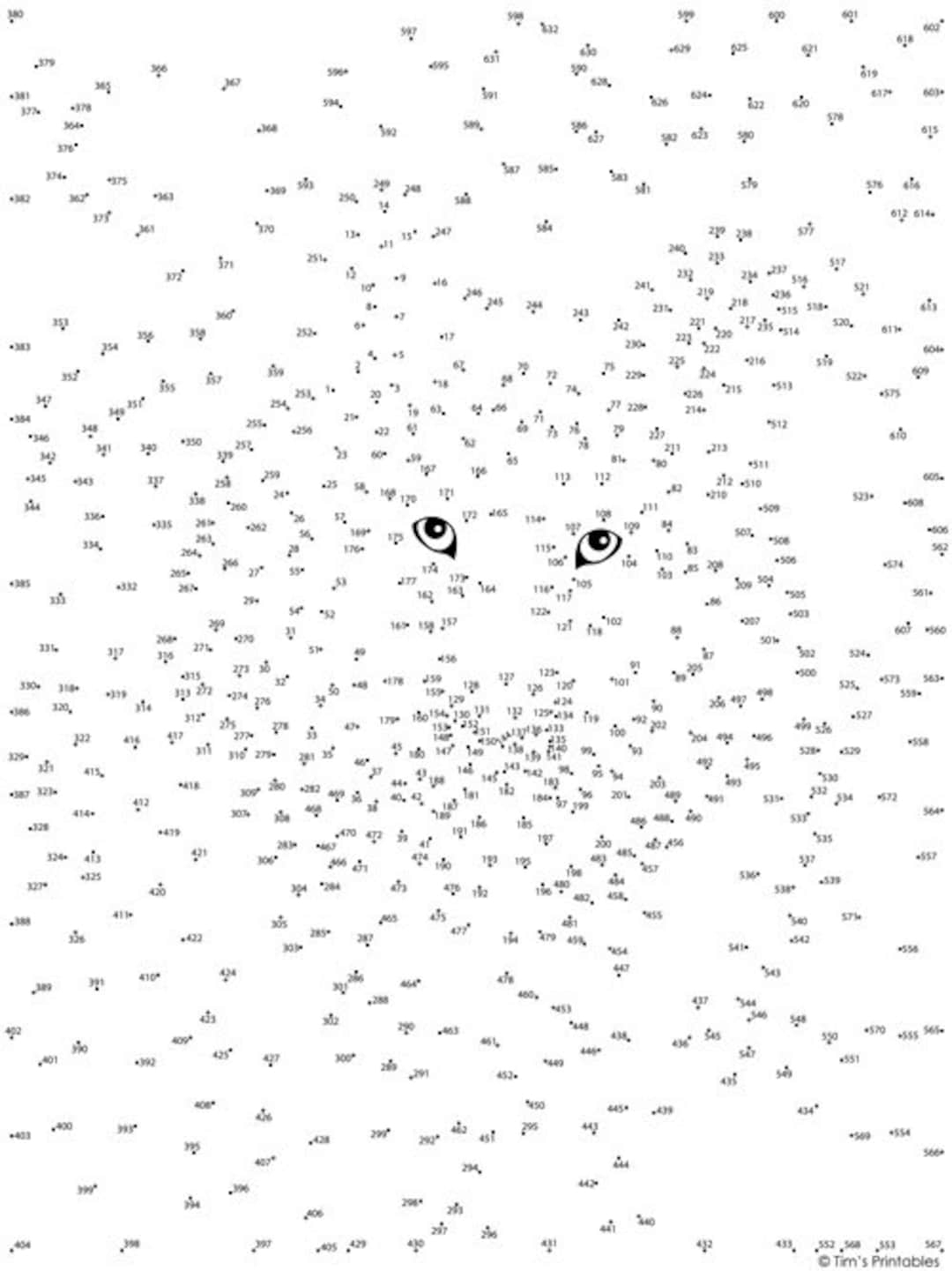 Animal Extreme Difficulty Dot to dot Connect The Dots Vol 1 PDF Etsy Animal Extreme Difficulty Dot to dot Connect The Dots Vol 1 PDF Etsy