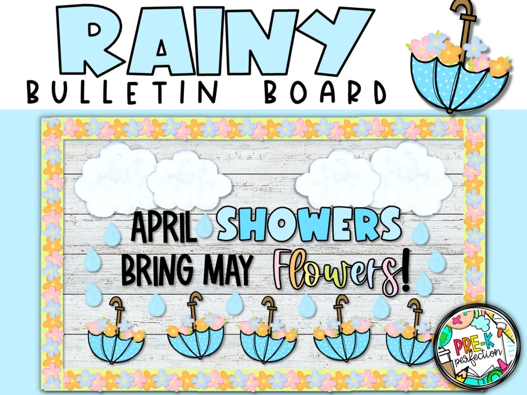 April Bulletin Board April Showers Bring May Flowers Printable Spring Classroom Decor Bulletin Board Kit Classroom Door Decor Etsy April Bulletin Board April Showers Bring May Flowers Printable Spring Classroom Decor Bulletin Board Kit Classroom Door Decor Etsy
