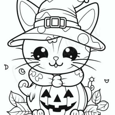 AWESOME Halloween Coloring Pages Cassie Smallwood
