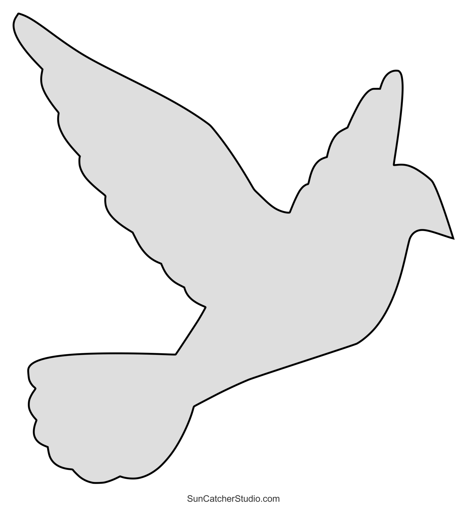 Bird Patterns Print And Download Templates SVG JPG DIY Worksheets Library