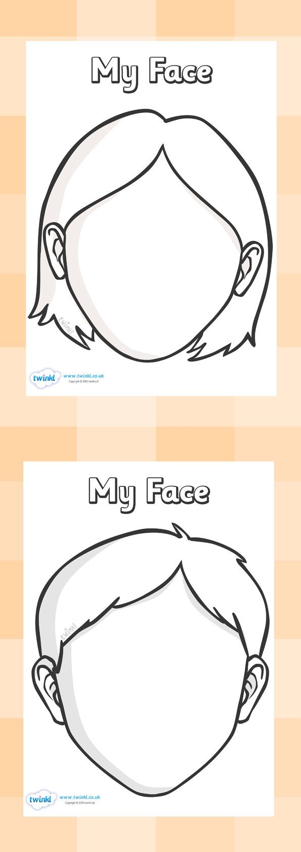 Blank Face Template Pack