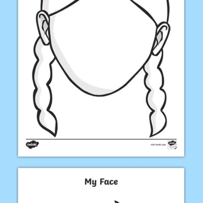 Blank Face Templates Free Printable