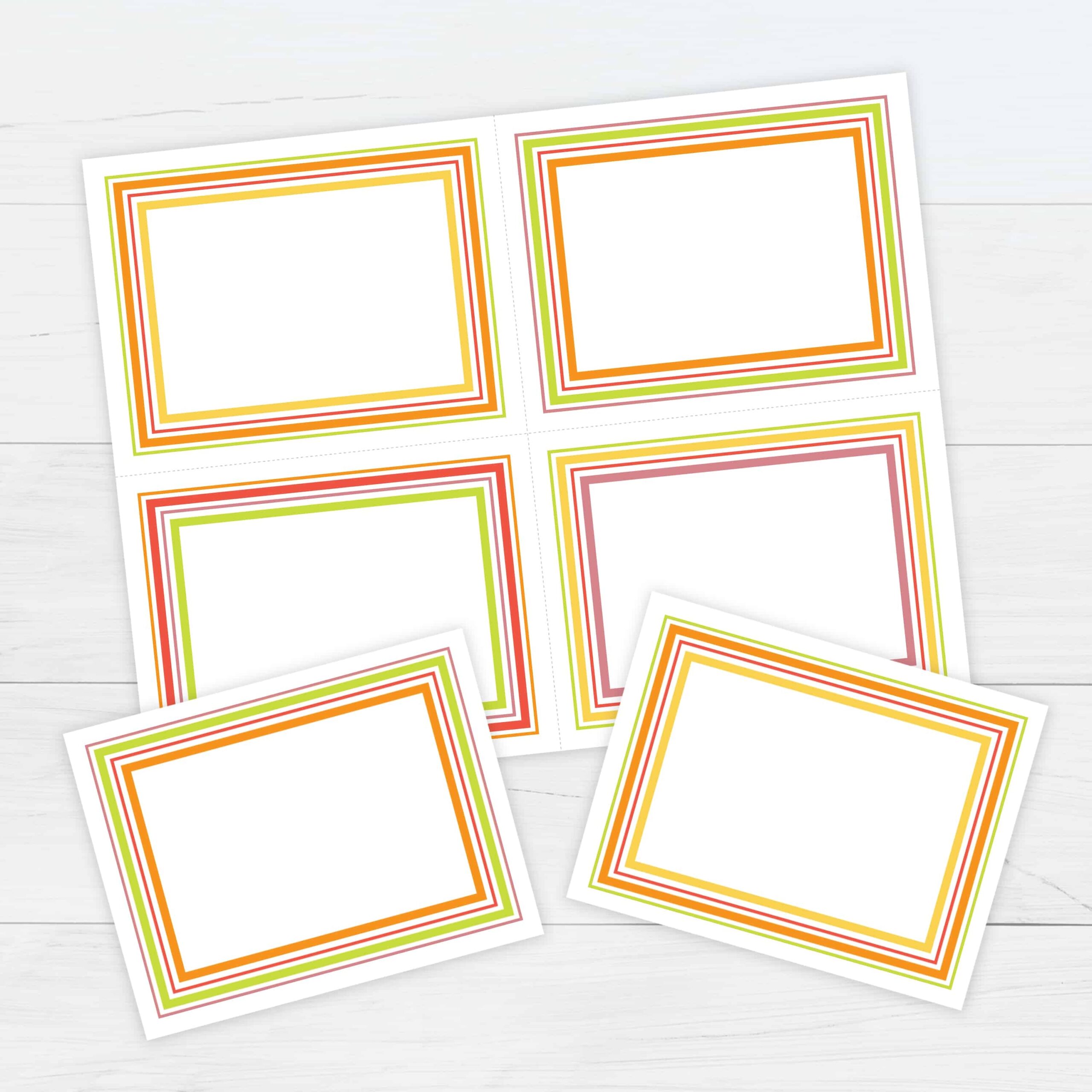printable flashcard template printable flashcard template