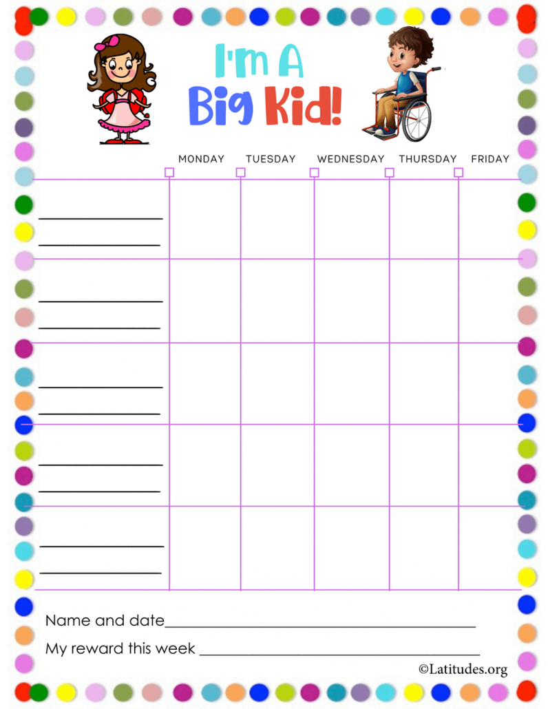 blank reward chart printable blank reward chart printable