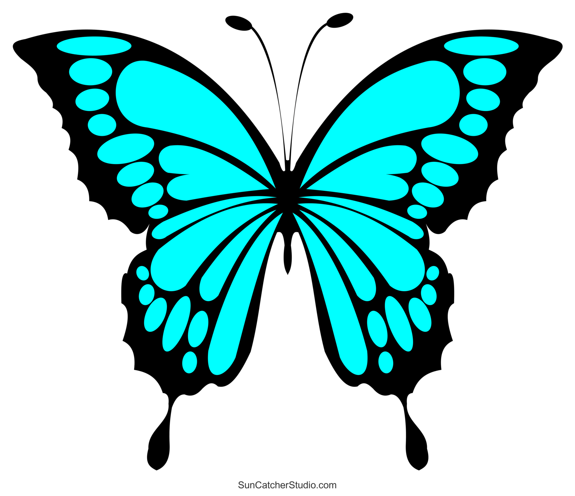 printable butterfly template