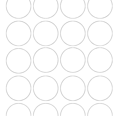 Button Template In 4 Sizes Free Download AB Crafty