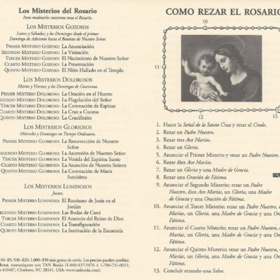 C mo Rezar El Rosario En Espa ol How To Pray The Rosary Digital Download In Spanish rosary howtopraytherosary virginmary Etsy