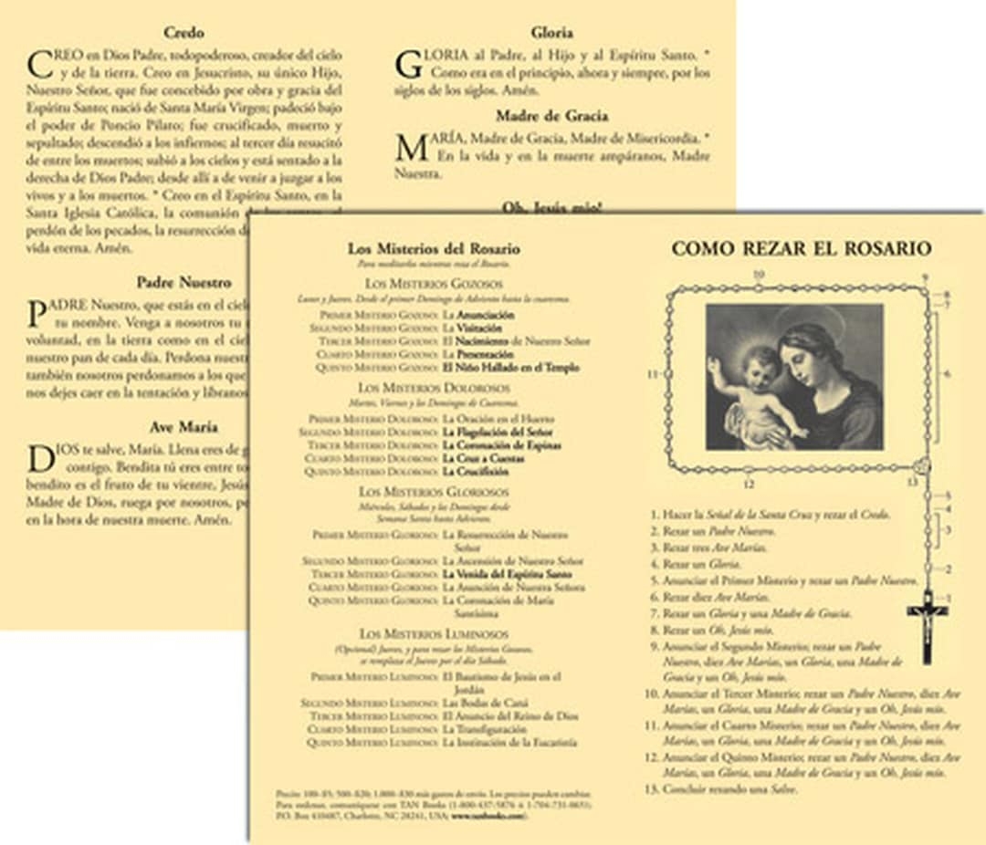 C mo Rezar El Rosario En Espa ol How To Pray The Rosary Prayer Leaflet In Spanish rosary howtopraytherosary virginmary Etsy C mo Rezar El Rosario En Espa ol How To Pray The Rosary Prayer Leaflet In Spanish rosary howtopraytherosary virginmary Etsy