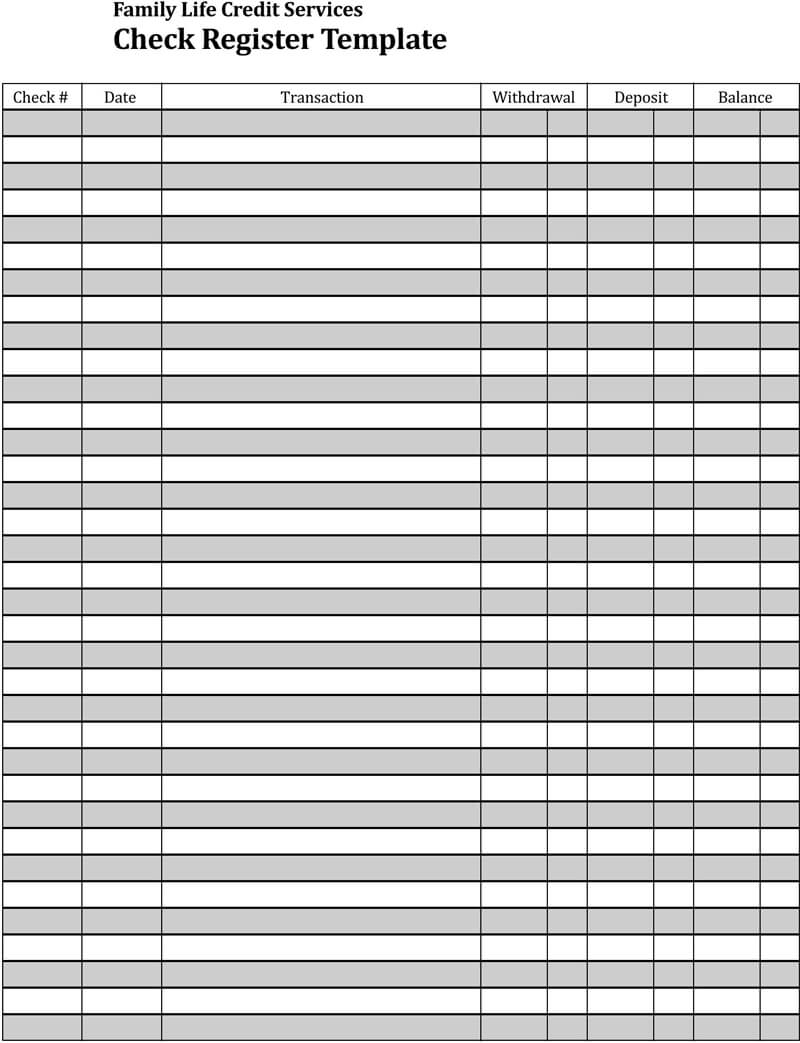 Checkbook Log Template Www lx iriss uk Checkbook Log Template Www lx iriss uk