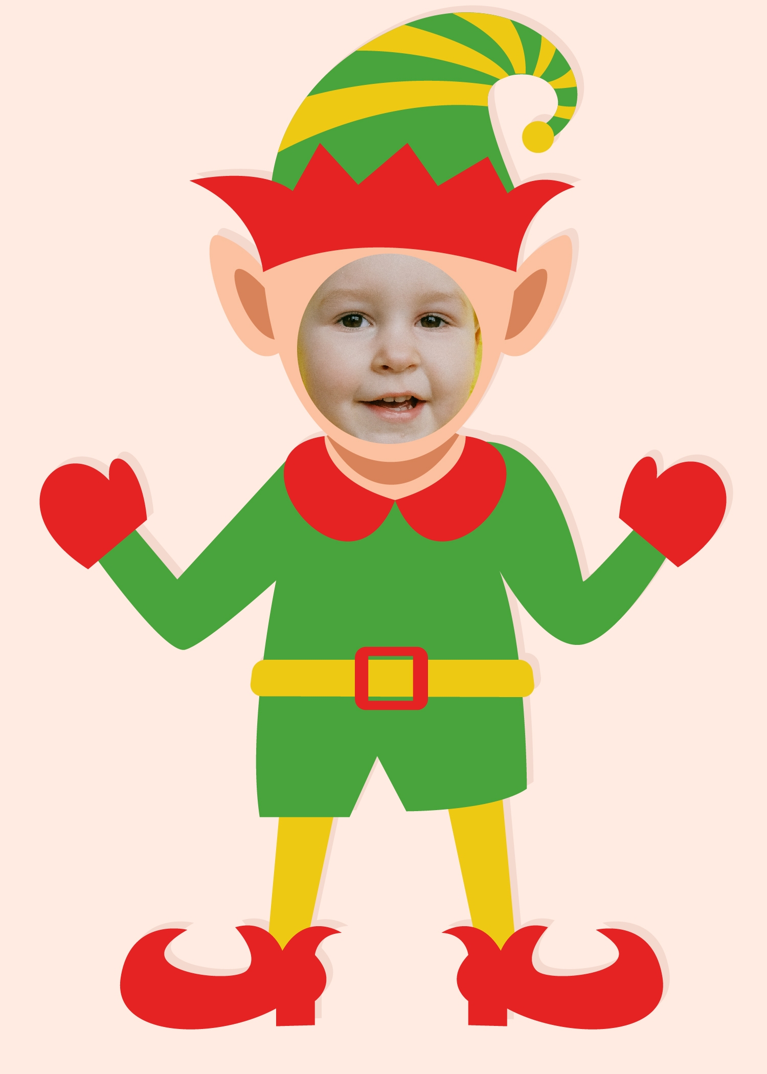 Christmas Elf Template For Photo In JPG PNG PSD SVG Download Template  Christmas Elf Template For Photo In JPG PNG PSD SVG Download Template