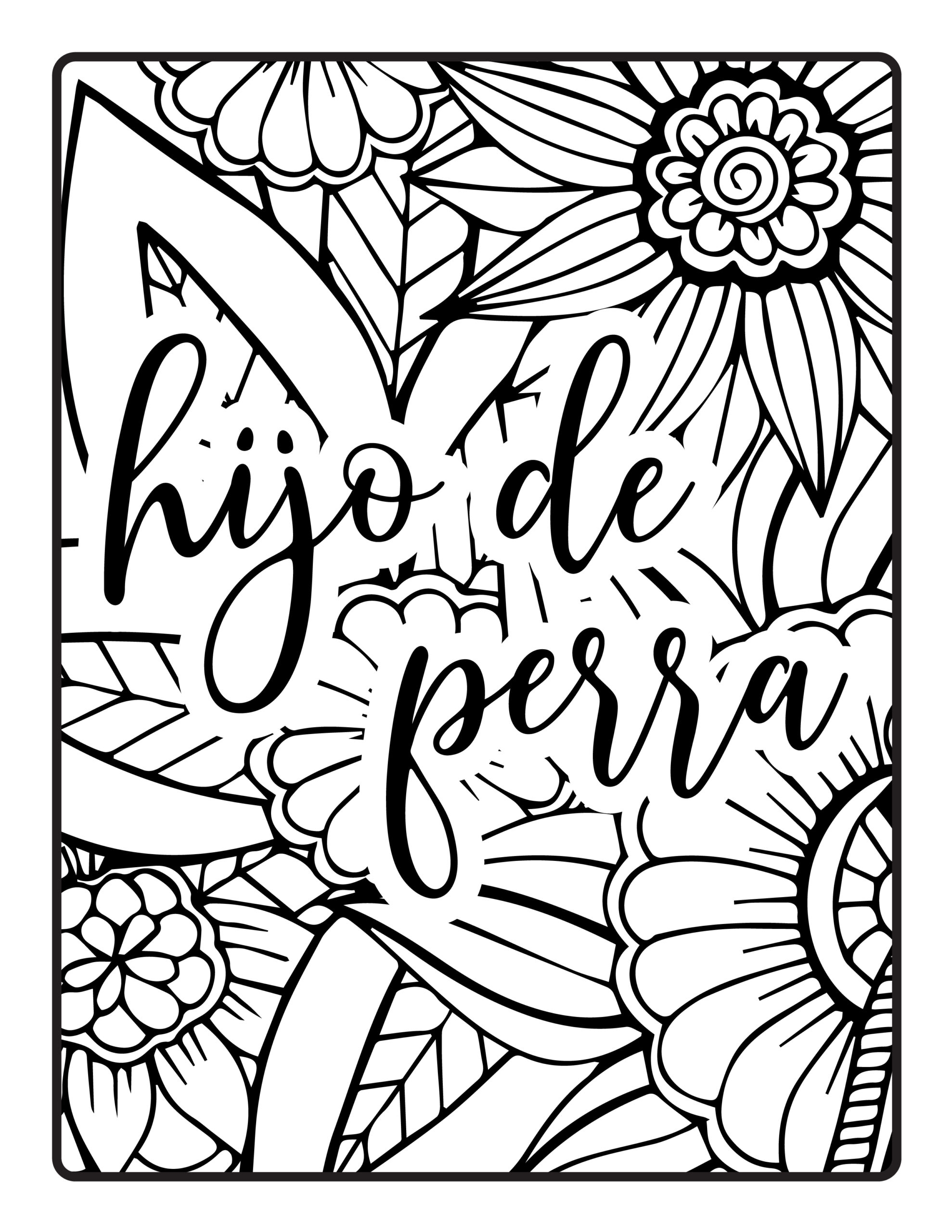 Color Your Way To Fluency Spanish Swear Words Coloring Pages And Worksheets Made By Teachers