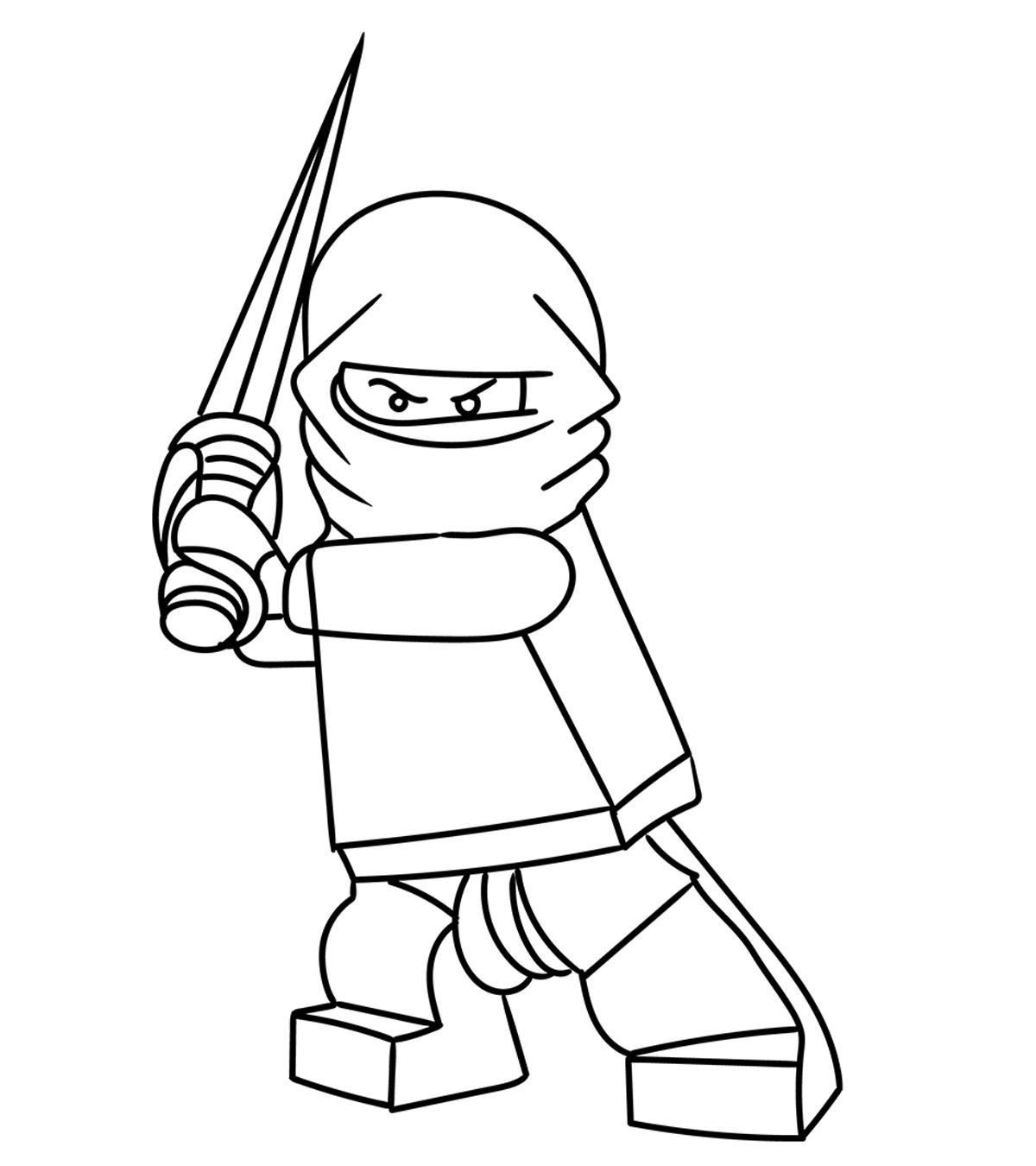 Coloring Pages Ninja Coloring Pages