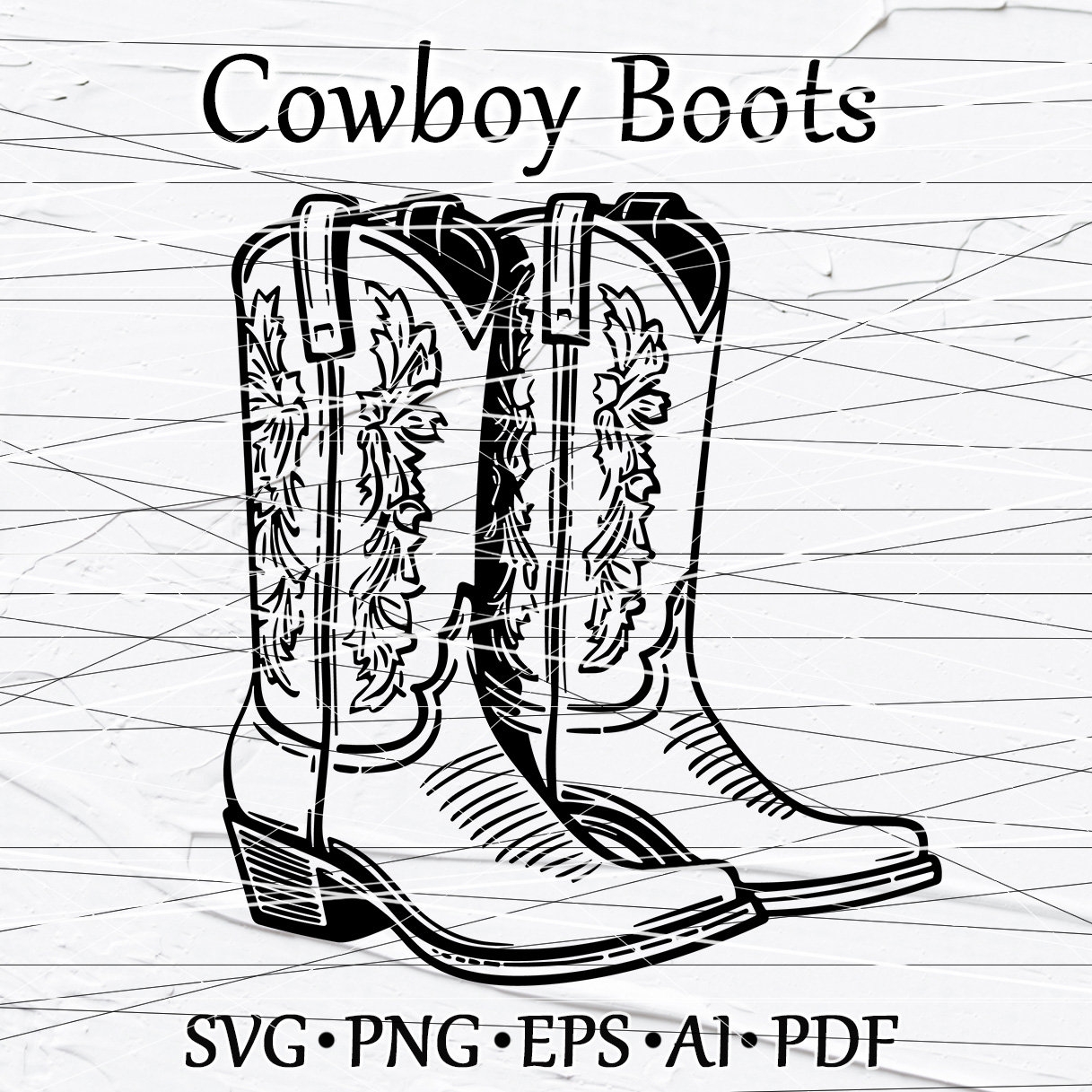 printable cowboy boot template printable cowboy boot template