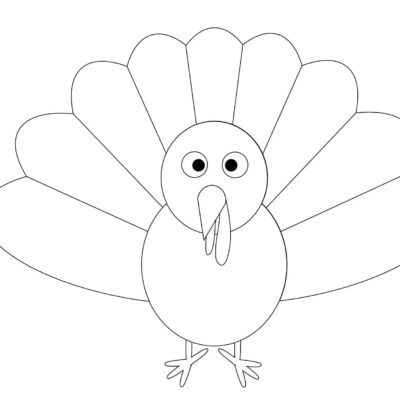 Crazy Turkey Art With Printable Turkey Template Emma Owl