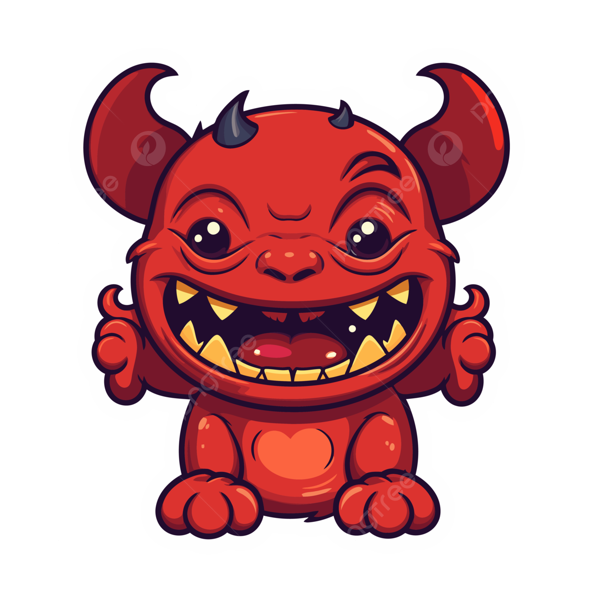 Cute Demon Vector Art PNG Images Free Download On Pngtree