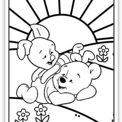 Cute Disney Coloring Pages Free PDF Printables Simply Love Coloring