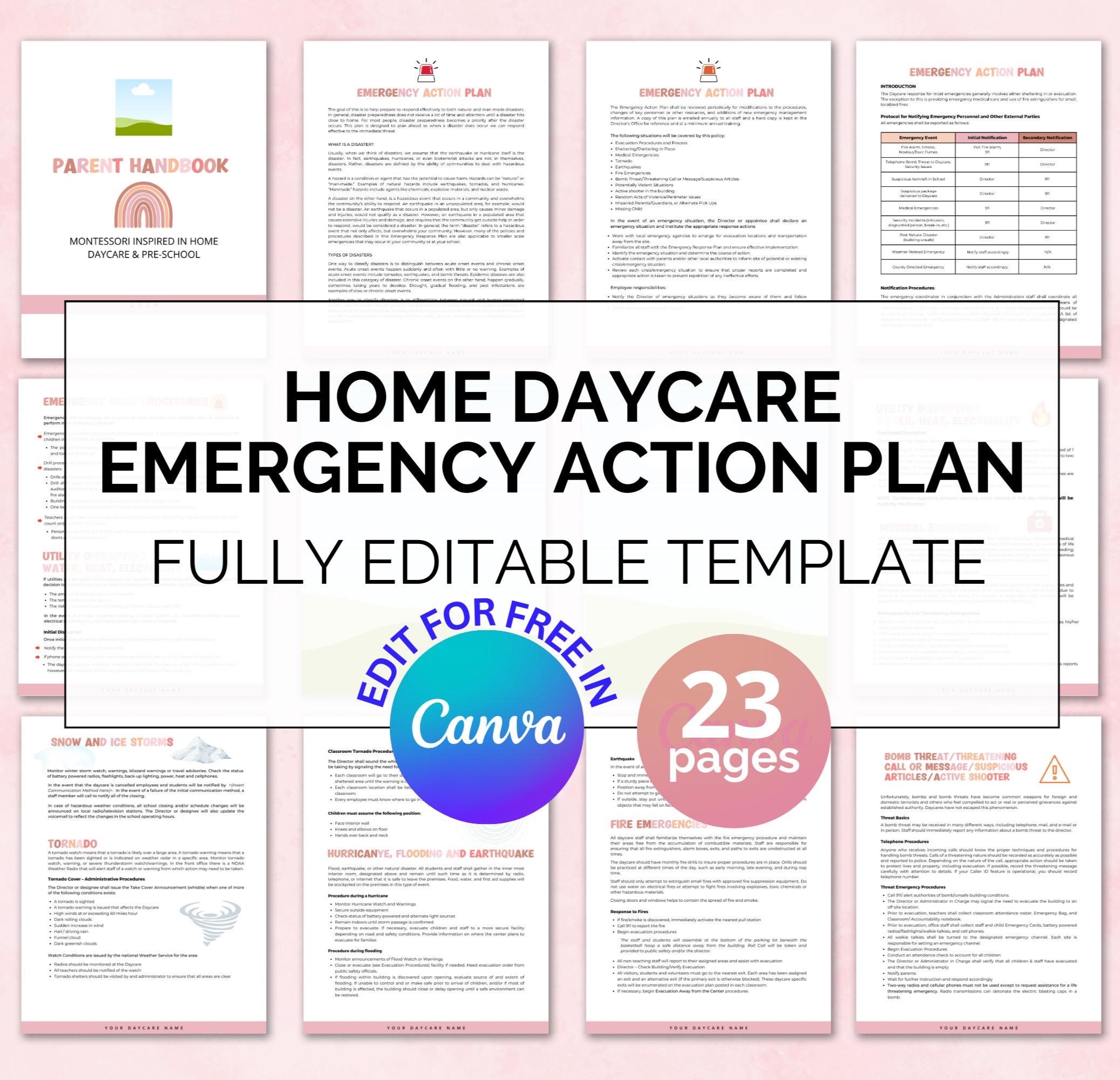 Daycare Emergency Plan Childcare Emergency Plan Template Emergency Plan Of Action Emergency Plan Evacuation Emergency Preparedness Etsy Daycare Emergency Plan Childcare Emergency Plan Template Emergency Plan Of Action Emergency Plan Evacuation Emergency Preparedness Etsy