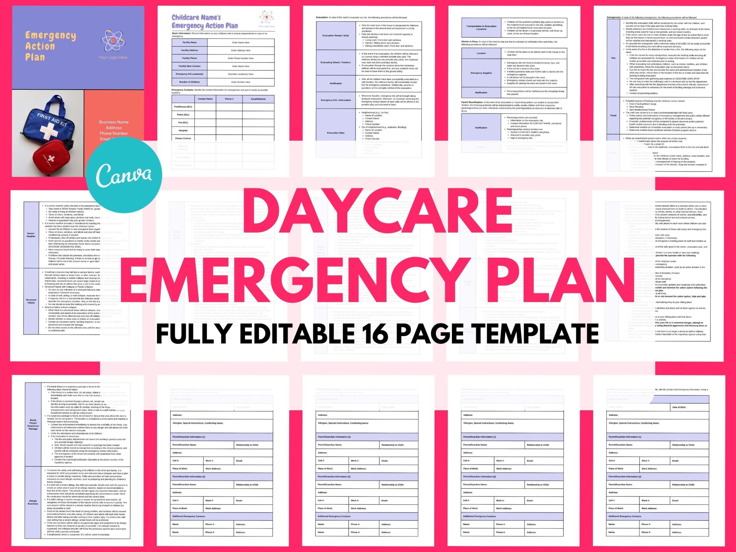Daycare Emergency Plan Childcare Emergency Plan Template Emergency Plan Of Action Emergency Preparedness Emergency Plan Evacuation Etsy Daycare Emergency Plan Childcare Emergency Plan Template Emergency Plan Of Action Emergency Preparedness Emergency Plan Evacuation Etsy