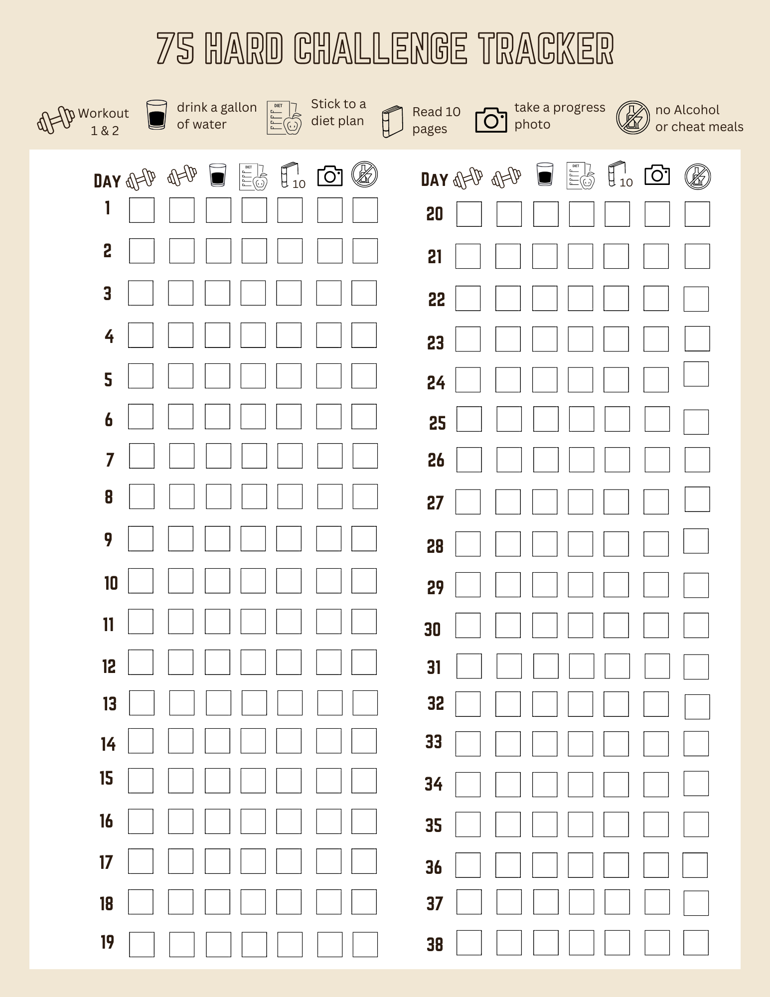 Discover 10 75 Hard Challenge Ideas On This Pinterest Board 75 Hard Challenge Tracker Free Printable Challenges Tracker Free And More Discover 10 75 Hard Challenge Ideas On This Pinterest Board 75 Hard Challenge Tracker Free Printable Challenges Tracker Free And More