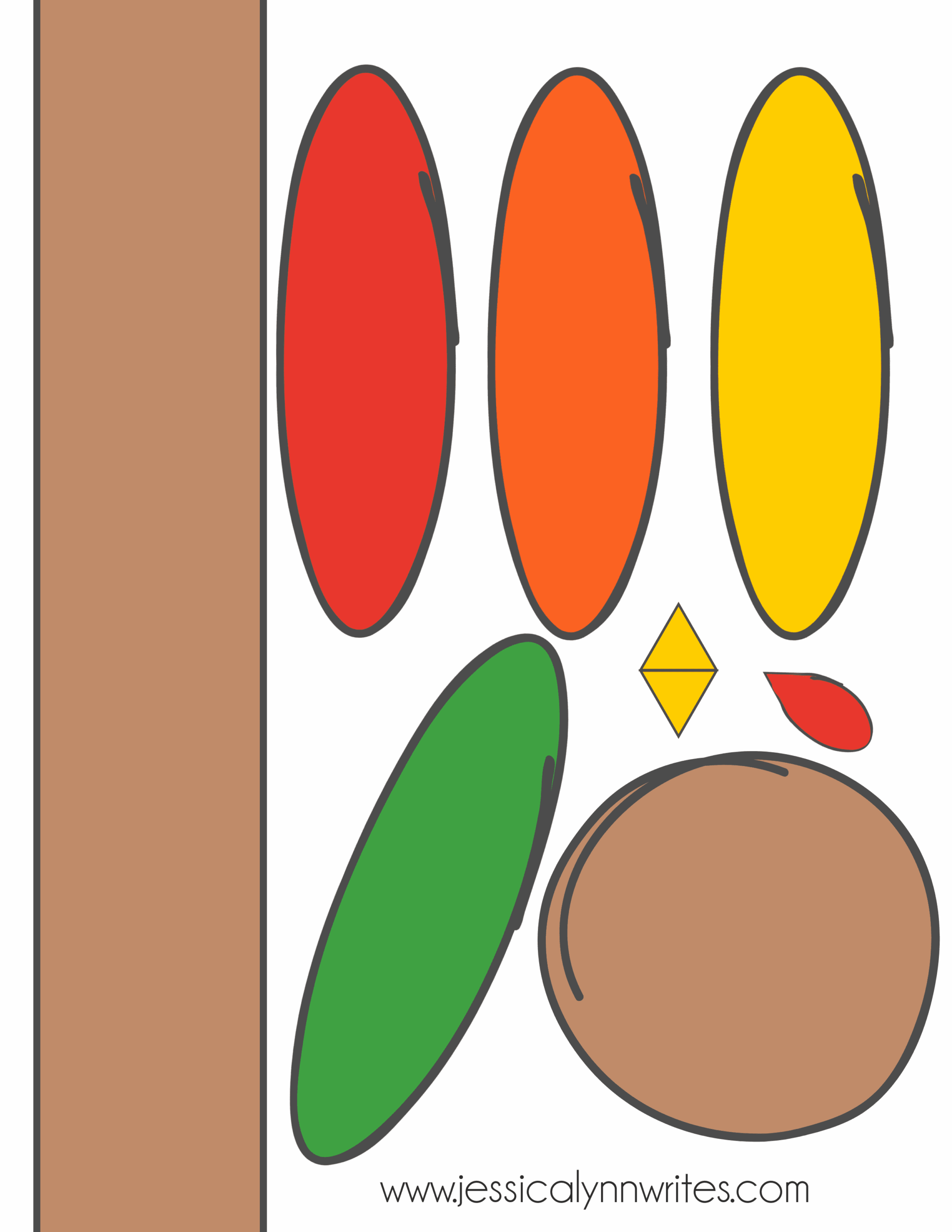 free printable turkey headband template free printable turkey headband template