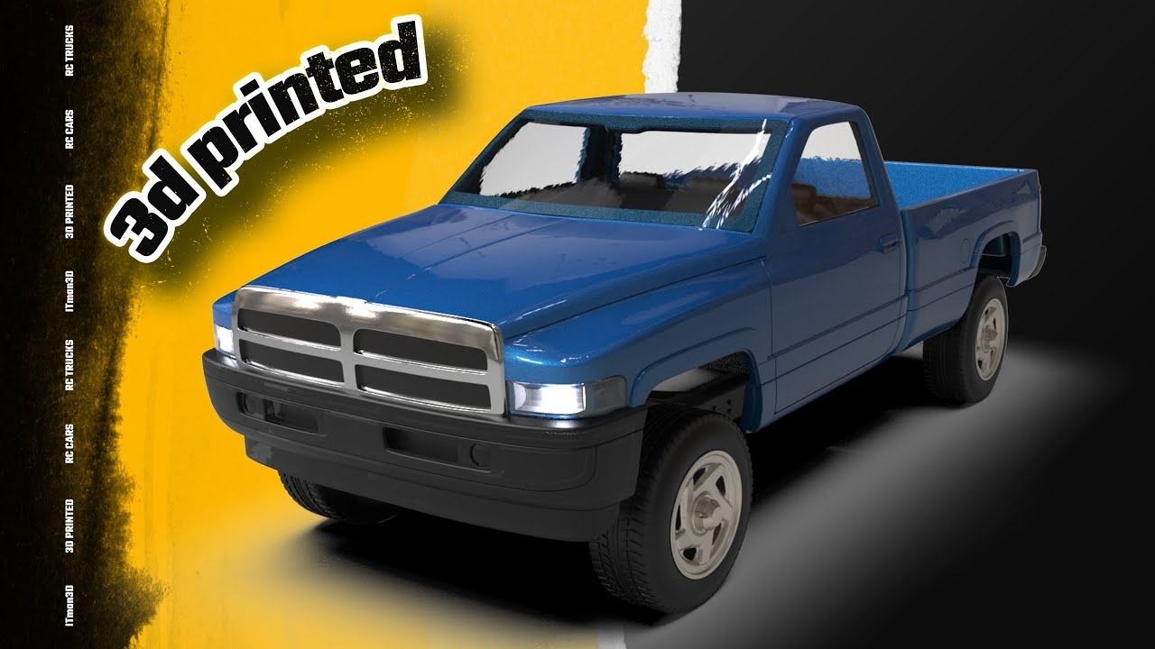 Dodge Ram 1500 2nd Gen Of 3d Printed Model Car Custom Wheels YouTube Dodge Ram 1500 2nd Gen Of 3d Printed Model Car Custom Wheels YouTube
