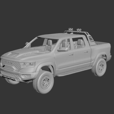 Dodge Ram 1500 TRX 2021 3D File For Cults