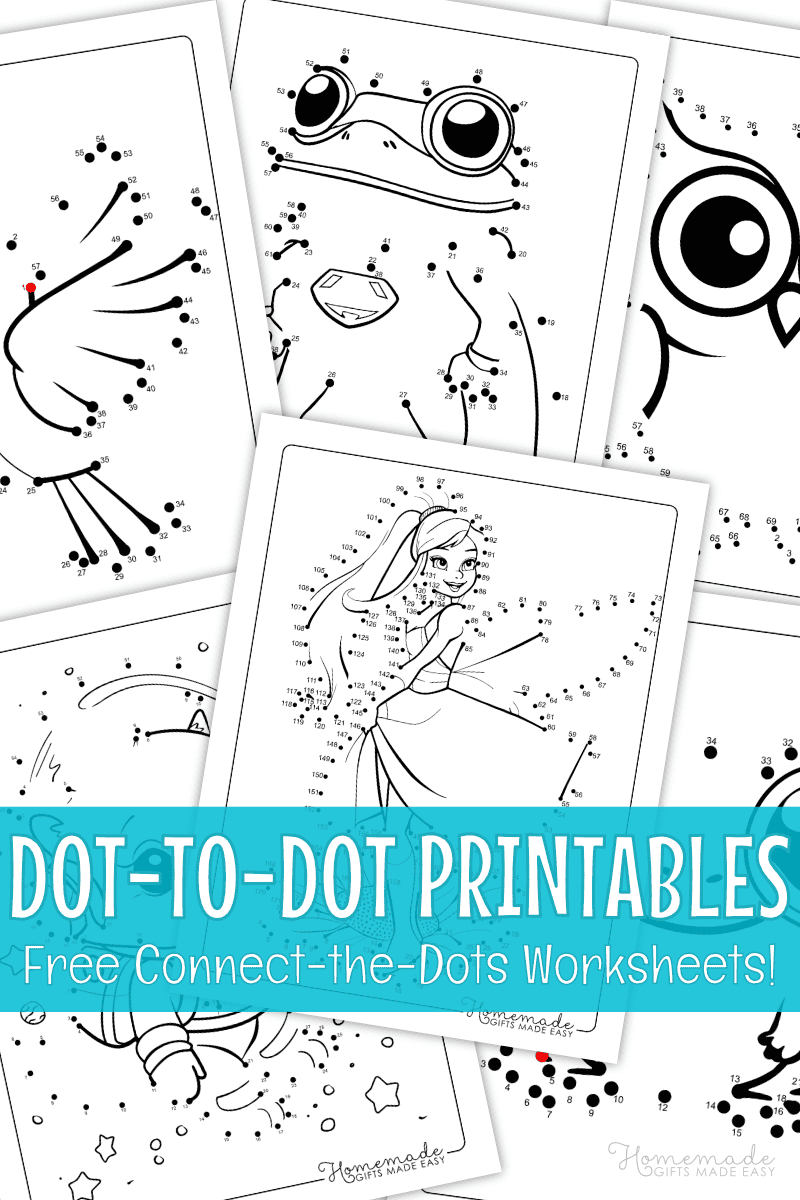 Dot to Dot Printables For Kids Free Connect The Dots PDF  Dot to Dot Printables For Kids Free Connect The Dots PDF