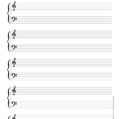 Download Your Free Blank Music Sheet Land Of Printables