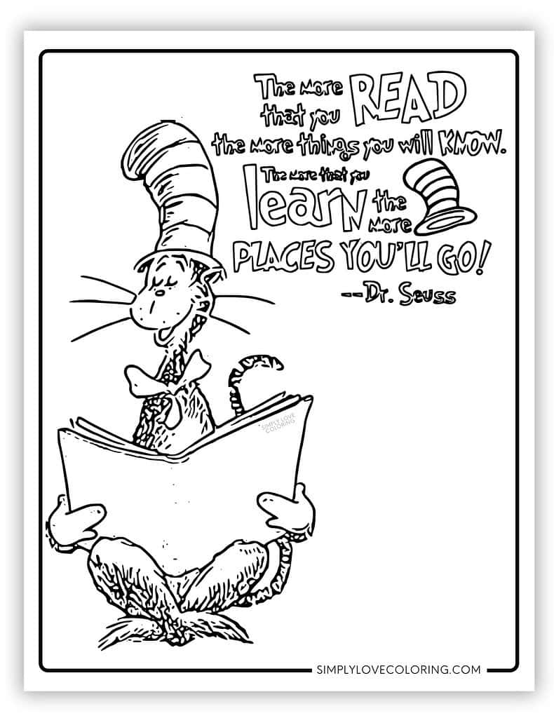 dr seuss coloring printables dr seuss coloring printables