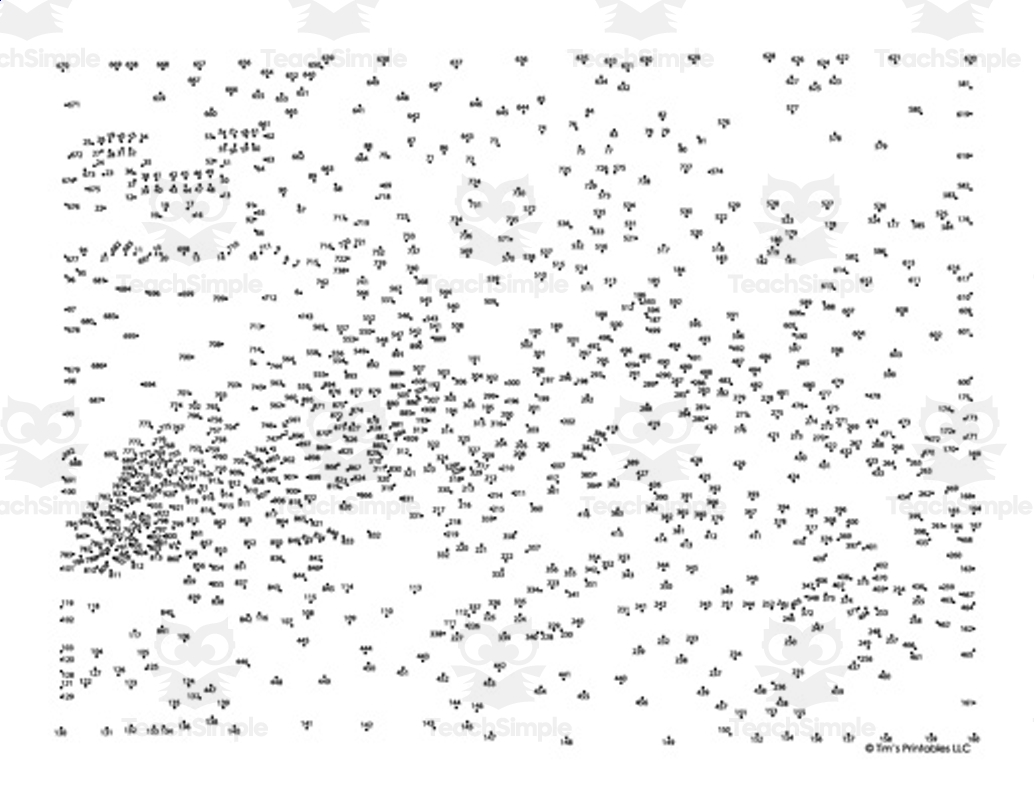 Dragon Extreme Difficulty Dot to Dot Connect The Dots Puzzle By Teach Simple Dragon Extreme Difficulty Dot to Dot Connect The Dots Puzzle By Teach Simple