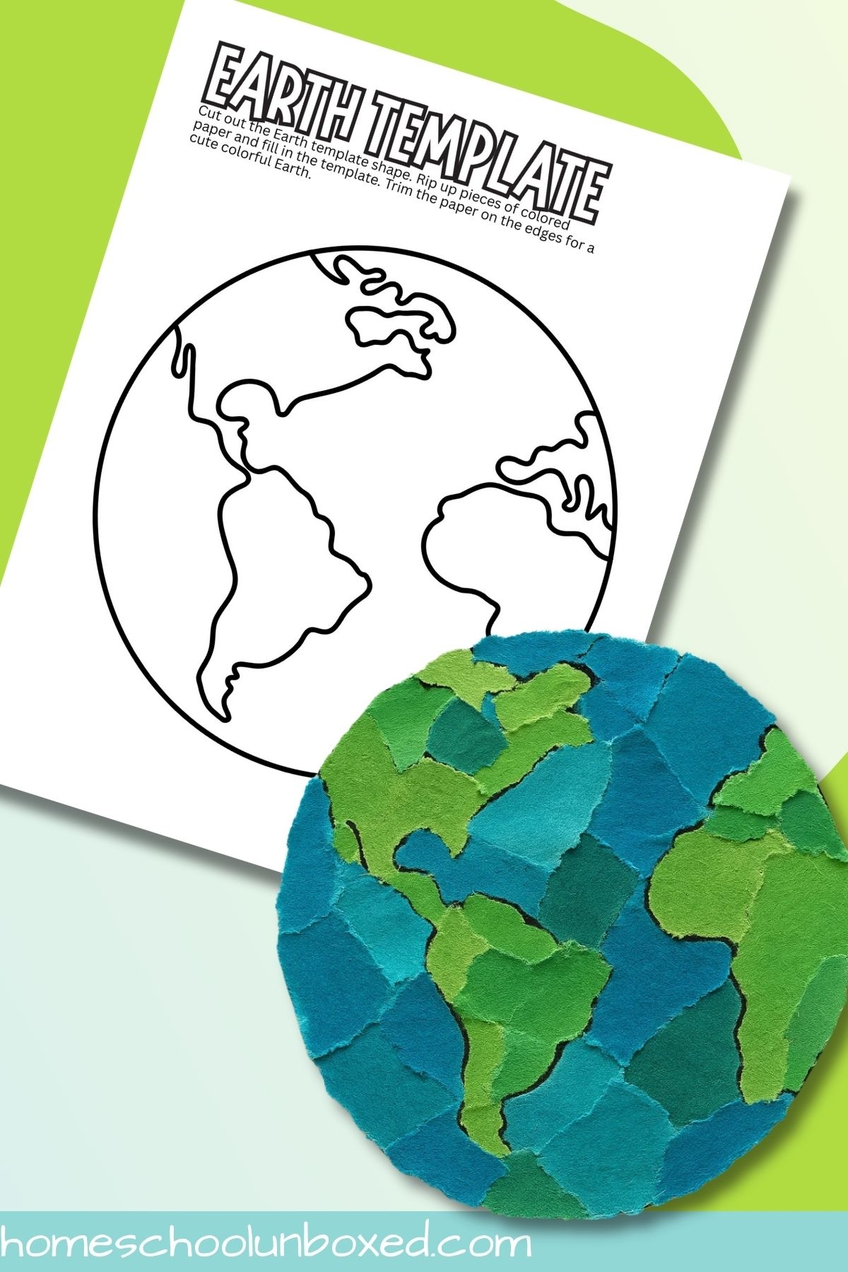 earth template printable earth template printable