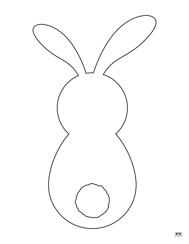 Easter Bunny Templates Outlines 53 FREE Pages Printabulls Easter Bunny Templates Outlines 53 FREE Pages Printabulls