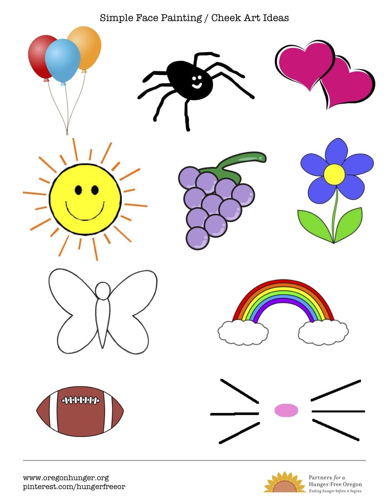 Easy Face Painting For Kids Easy Face Painting For Kids