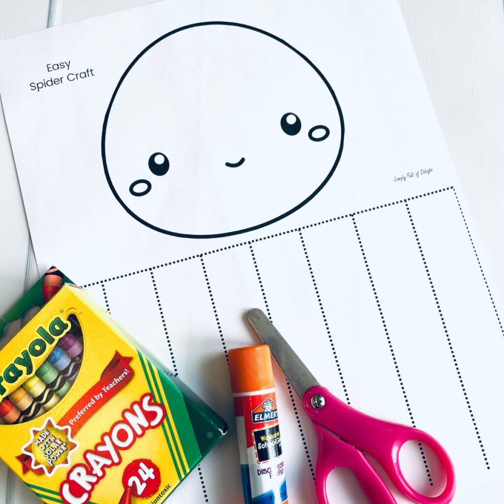 Easy Printable Spider Craft For Preschool Free Simply Full Of Delight Easy Printable Spider Craft For Preschool Free Simply Full Of Delight