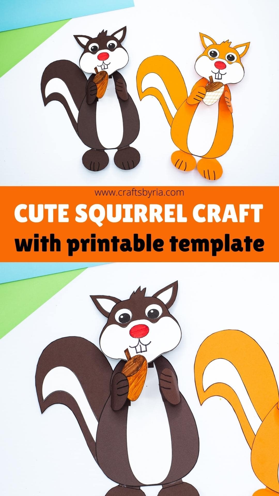 squirrel template printable squirrel template printable